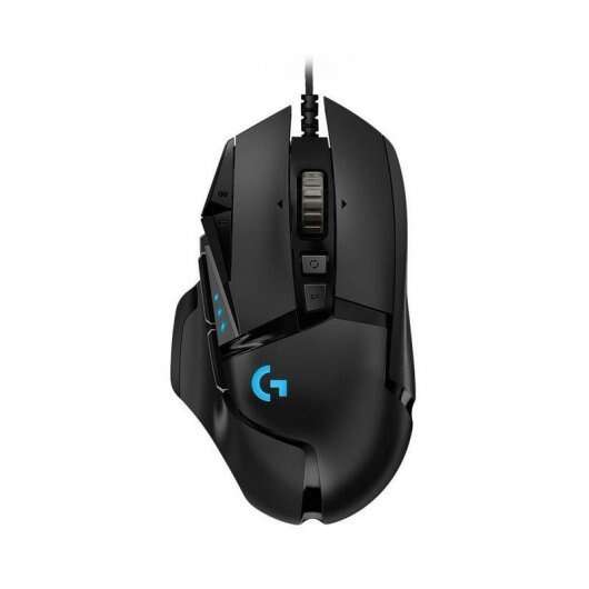 Logitech G502 Hero Raton USB 25600dpi - 11 Botones Programables - Iluminacion LED - Uso Diestro - Ca