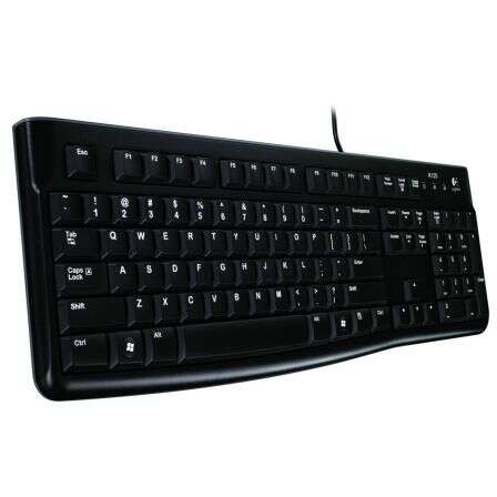 [920-002499] Logitech K120 Teclado USB - Resistente a Salpicaduras - Cable de 1.50m