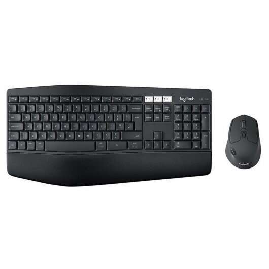 Logitech MK850 Performance Pack Inalambrico USB Teclado con Reposamuñecas + Raton 1000dpi 7 Botones