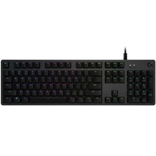 Logitech G512 Teclado Mecanico Gaming USB - Teclas Mecanicas GX Brown - Iluminacion RGB Lightsync -