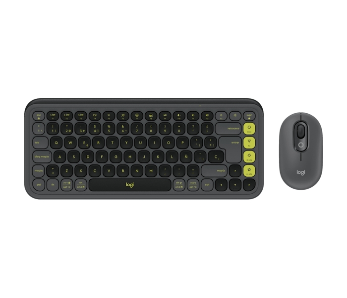 [920-013118] Logitech Pop Icon Combo Pack Inalambrico Teclado Multimedia + Raton - Bluetooth - Autonomia Teclado