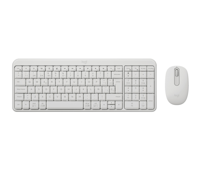Logitech MK250 Compact Bluetooth Wireless Combo Pack Inalambrico + Raton - Uso Ambidiestro - Indicad