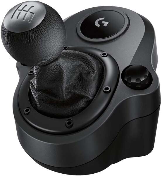 Logitech Driving Force Shifter Palanca de Cambios Compatible con PS4, Xbox One y PC - 6 Velocidades
