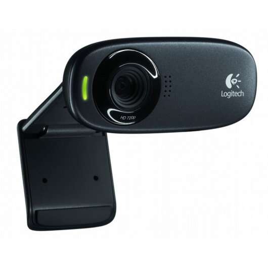 [960-001065] Logitech C310 Webcam HD 720p - 5Mpx - USB 2.0 - Microfono Integrado - Angulo de Vision 60º - Enfoque