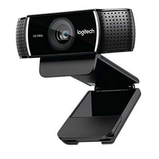 [960-001088] Logitech C922 Pro Stream Webcam Full HD 1080p USB - Microfonos Integrados - Tripode de Mesa - Cable