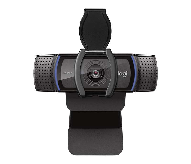 [960-001252] Logitech C920s Webcam HD Pro 1080p - USB 2.0 - Enfoque Automatico - Microfonos Integrados - Tapa de