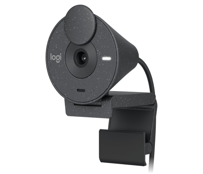 [960-001436] Logitech Brio 300 Webcam Full HD - 2 Megapixeles - Campo Visual 70º - Color Grafito