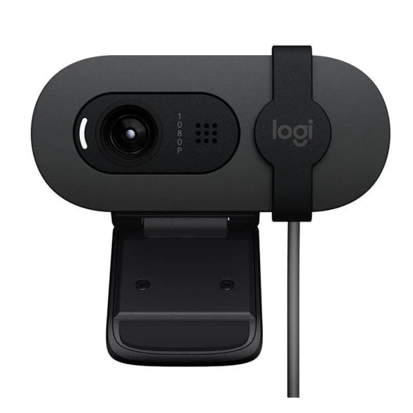 [960-001592] Logitech Brio 105 Webcam Full HD - 2 Megapixeles - Antirreflectante - Color Grafito