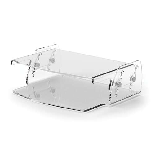 [9731101] Fellowes Clarity Soporte Regulable para Monitor - 5 Ajustes de Altura - Espacio Inferior para Comple