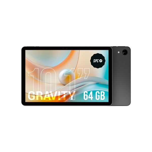 SPC Gravity 6 Tablet Pantalla IPS 10.1" - 4GB - 64GB - Camara 2Mpx - Bateria 5000mAh - Color Gris Os
