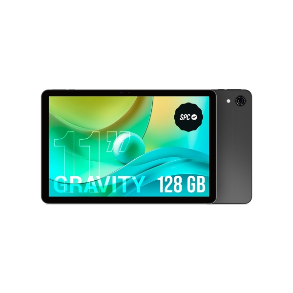 SPC Gravity 6 Tablet Pantalla IPS 11" - 4GB - 128GB - Camara 5Mpx - Bateria 6000mAh - Color Gris Osc