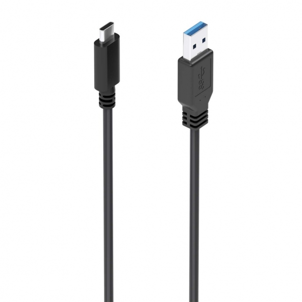 Aisens Cable USB 3.1 Gen2 10Gbps - Conector USB-C a USB-A - Carga hasta 3A - Transferencia 10Gbps -