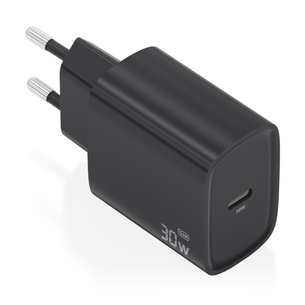 [A110-0951] Aisens Cargador GaN 30W - USB-C PD3.0 - Tecnologia AI para Detectar Protocolo y Velocidad de Carga -