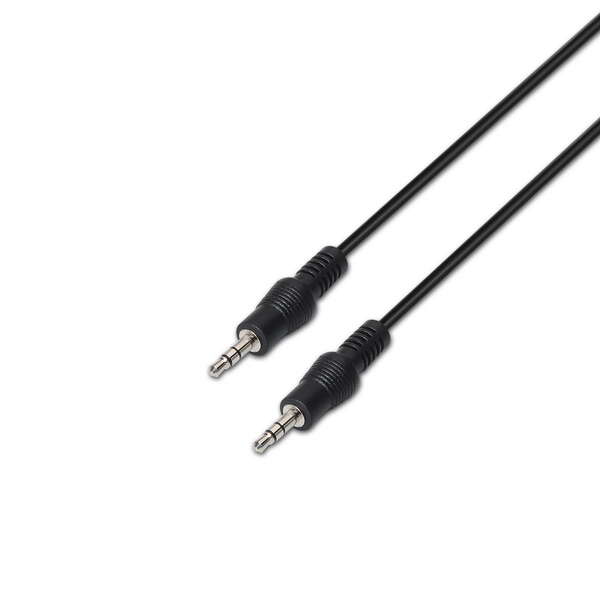 [A128-0144] Aisens Cable Audio Estereo - JACK 3.5/M-JACK 3.5/M - 10m - Color Negro