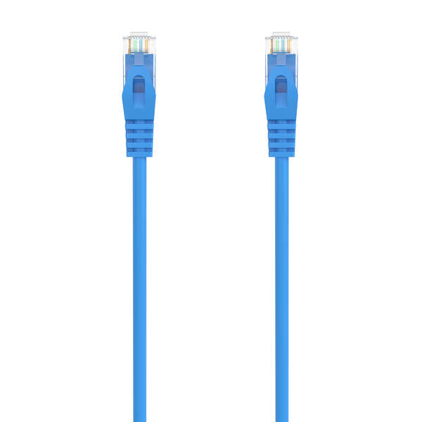 Aisens Cable de Red Latiguillo RJ45 LSZH Cat.6A 500 MHZ UTP AWG24 - 0.50m - Libre de Halogenos - 10
