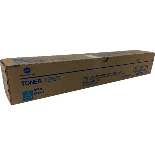 [A9E8450] Konica Minolta TN514 Cyan Cartucho de Toner Original - A9E8450/TN514C