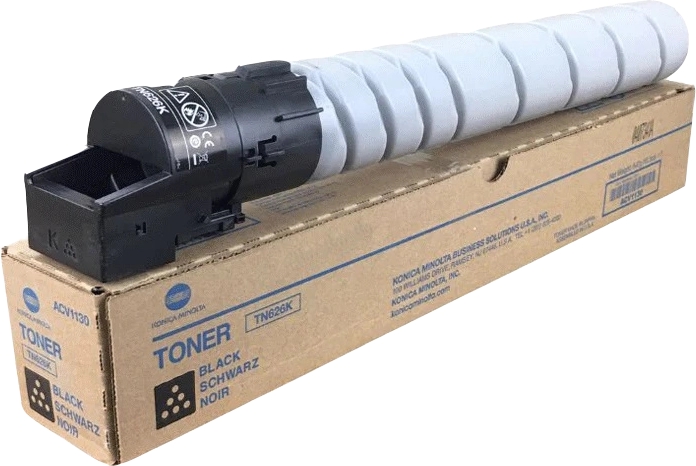 [ACV1150] Konica Minolta TN626 Negro Cartucho de Toner Original - ACV1150/TN626K