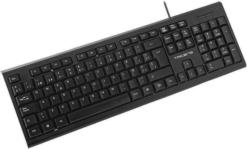 [AK0ES] Tacens Anima AK0 Teclado de Membrana USB - Cable de 1.30m