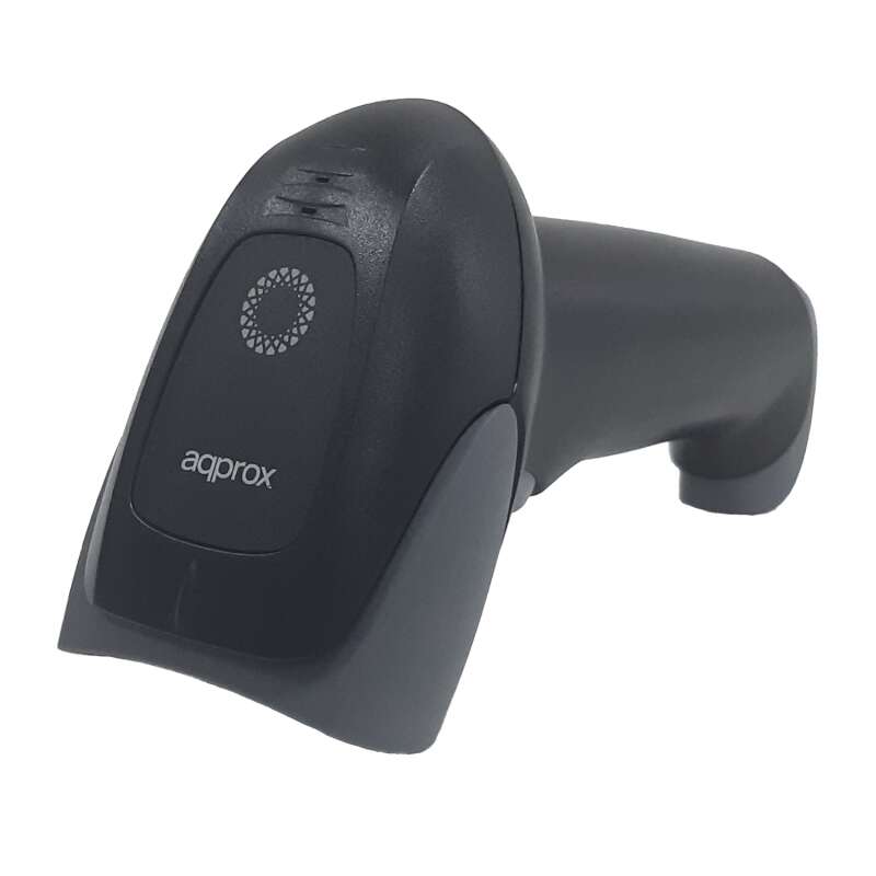 Approx Lector de Codigos de Barras Inalambrico 1D Bluetooth - Indicador LED, Beeper - Velocidad 300