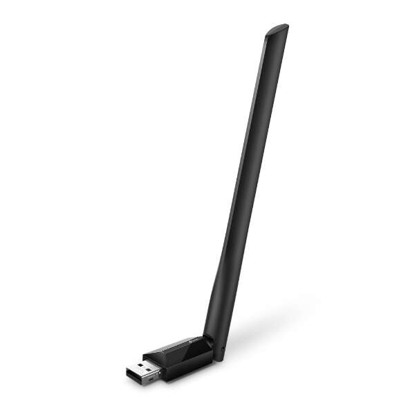 [Archer T2U Plus] TP-LINK Archer T2U Plus AC600 Adaptador USB Inalambrico de Alta Ganancia Doble Banda - Wi-Fi Alta ve