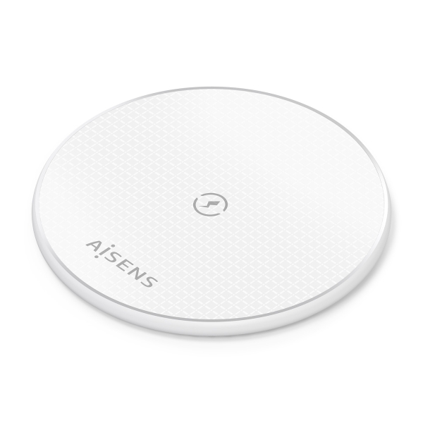 Aisens Cargador Inalambrico 15W - USB-C - Protocolo Qi - Proteccion Contra Sobretension, Sobretemper