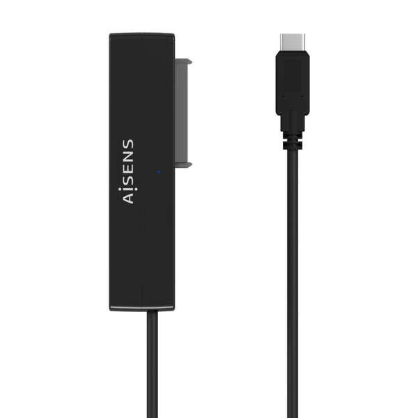 Aisens Adaptador SATA a USB-C USB 3.0/USB3.1 GEN1 para Discos Duros 2.5″” y 3.5″” con Alimentador -