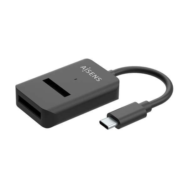 [ASUC-M2D011-BK] Aisens USB-C Dock M.2 (NGFF) Asuc-M2D011-Bk SATA/NVME a USB3.1 GEN2 - Color Negro