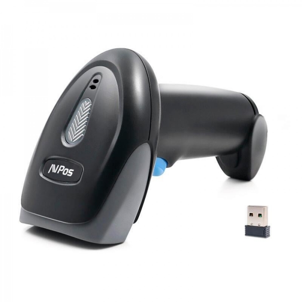 AVPos AVP-WI93-2D Lector de Codigos - Escaneo Gatillo, Automatico y Continuo - Codigos 1D, 2D y QR -