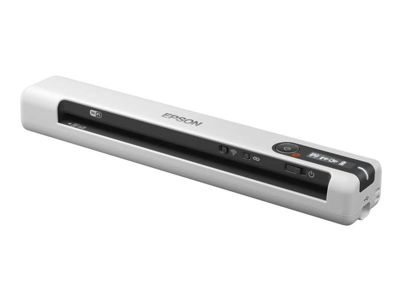Epson Workforce DS-80W Escaner Portatil A4 WiFi 600dpi - Pantalla LCD - Velocidad de hasta 4 seg. po