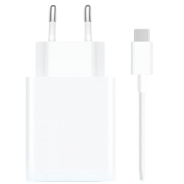 Xiaomi 67W HyperCharge Combo Cargador de Pared para Smartphone USB-A 67W + Cable - Identificacion In