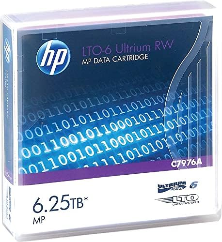 [C7976A] HP LTO-6 Ultrium RW 6.25TB MP Cinta de Datos