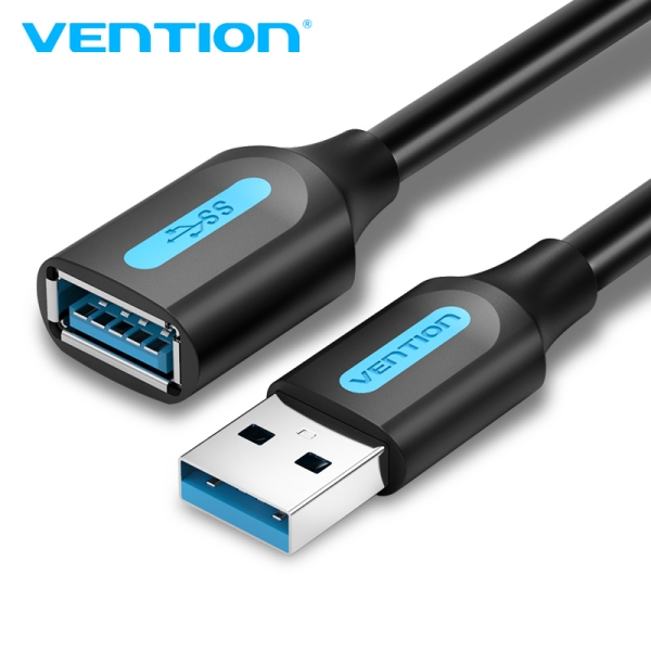 Vention CableTech Pro Extensor USB 3.0 - Alta Velocidad de Transferencia - Conductor de Cobre - Cone