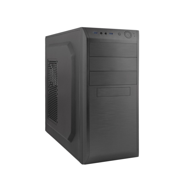 Coolbox F750 Caja ATX con Fuente de Alimentacion - Apta para 5.25", 3.5", 2.5" - USB-A 3.0, Audio HD
