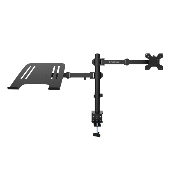 [COO-SOP-MP01] Coolbox MP01 Soporte de Mesa Giratorio e Inclinable para Portatil y Monitor/TV 8Kg de Hasta 32" - Co