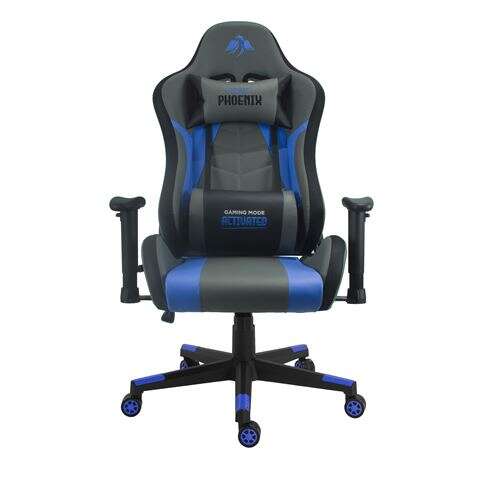 Cromad Serie Phoenix Silla Gaming - Altura Regulable con Piston de Gas Clase 2 - Reclinable hasta 18
