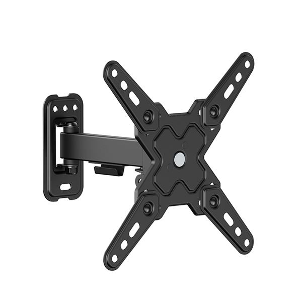 Cromad Soporte de Pared con Brazo Articulado para TV de 13"-43" - Giratorio, Inclinable y Extensible
