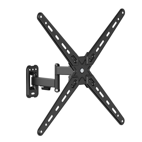 Cromad Soporte de Pared con Brazo Articulado para TV de 13"-55" - Giratorio, Inclinable y Doble Exte