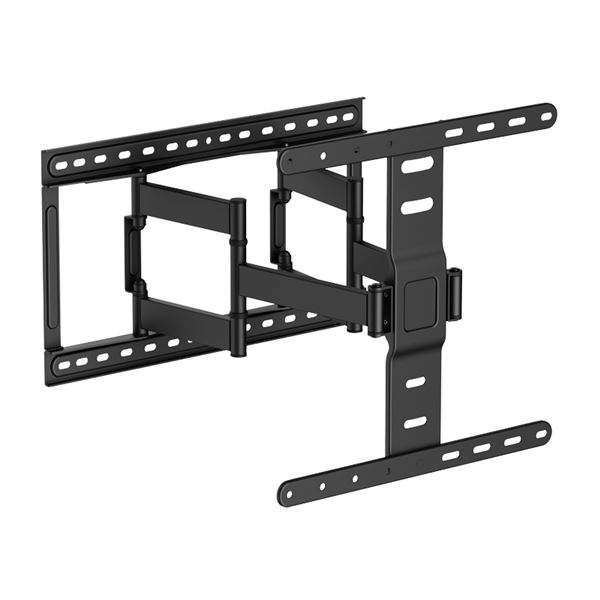 Cromad Soporte de Pared con Doble Brazo Articulado para TV de 37"-75" - Giratorio, Inclinable y Exte