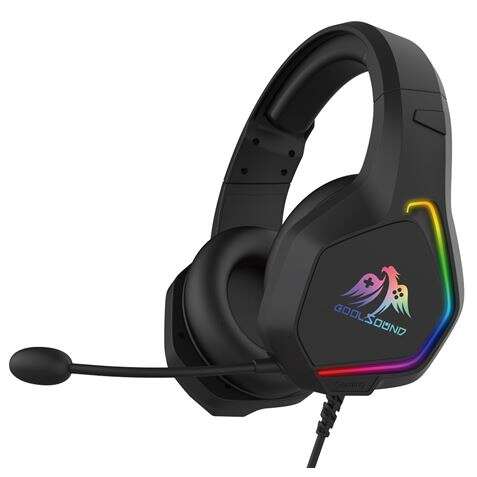 [CS0239] Coolsound G6 Auriculares Gaming con Microfono - USB para Iluminacion LED - Diadema Ajustable - Almoh