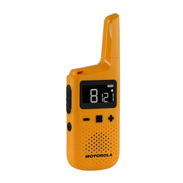 [D3P01611YDLMAW] Motorola T72 Pack 2 Walkie Talkies - 16 Canales PMR446 + 121 Codigos de Privacidad- Alcance hasta 8K