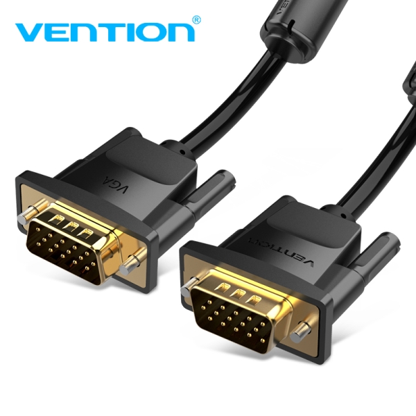 [DADBL] Vention Cable VGA (3+9) - Alta Definicion 1080P - Blindaje EMI - Conectores Chapados en Oro - 10m -