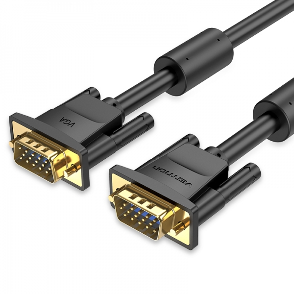 [DAEBD] Vention Cable SVGA VGA Macho a VGA Macho - 0.5m - Color Negro