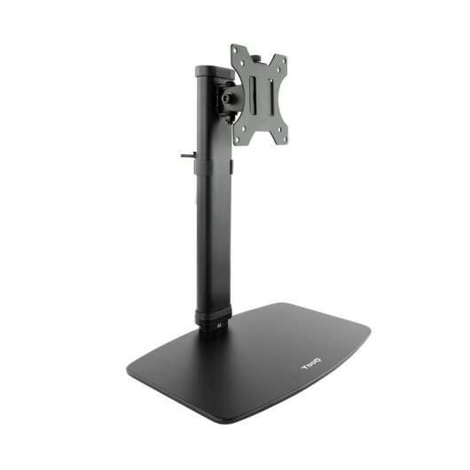 Tooq Soporte de Mesa para Monitor de 17"-27" - Gestion de Cables - Peso Max 6Kg - VESA 100X100mm - C