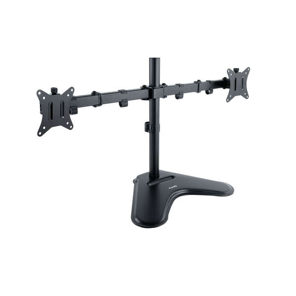 Tooq Soporte de Mesa con Brazos Articulados para 2 Monitores de 17"-32" - Giratorio e Inclinable - P