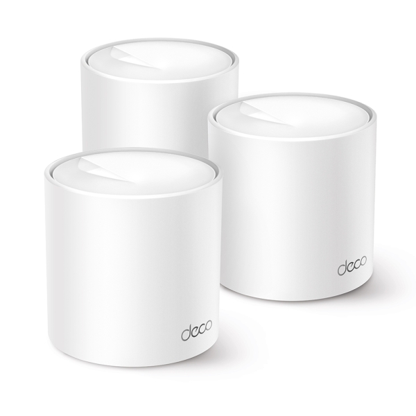 TP-Link Deco X10 Sistema WiFi Mesh AI de 3 Unidades WiFi 6 AX1500 Dual Band - Velocidad hasta 1500Mb