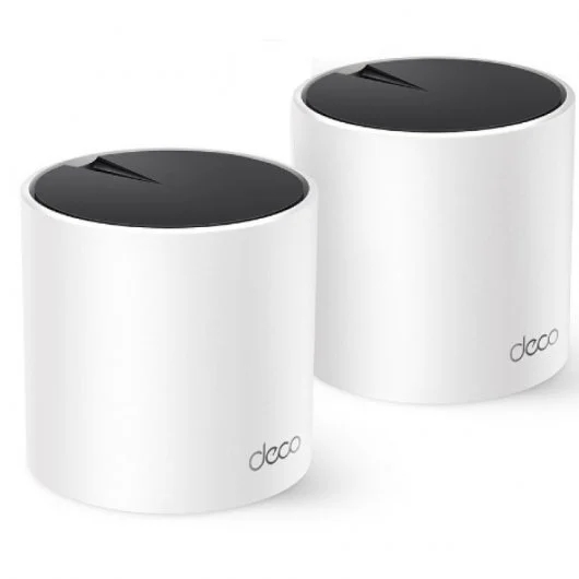 [Deco X55(2-Pack)] TP-Link Deco X55 Sistema WiFi 6 Mesh Doble Banda AX3000 - 2 Unidades Deco - 3 Puertos Ethernet LAN (