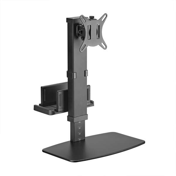 Aisens Soporte de Mesa ECO Giratorio e Inclinable para Monitor/TV y Mini PC 8kg de 17-32 - Color Neg