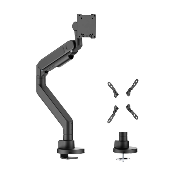 [DT57TSR-307] Aisens Soporte de Mesa PRO Contrapeso Giratorio e Inclinable para Monitor/TV 27kg (3 Pivotes - 1 Bra