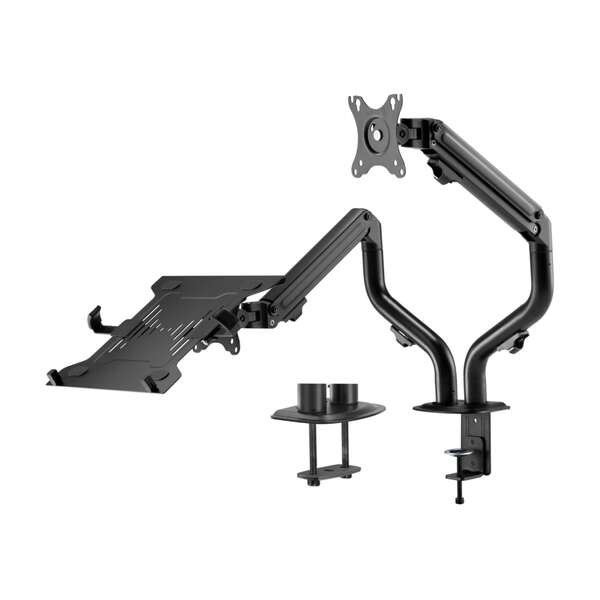 [DTL32TSR-195] Aisens Soporte de Mesa Contrapeso Giratorio e Inclinable para Portatil y Monitor/TV 8Kg de 17-32" -