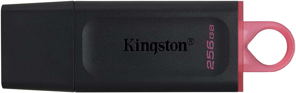 Kingston DataTraveler Exodia Memoria USB 256GB - USB 3.2 Gen 1 - Con Tapa - Enganche para Llavero -